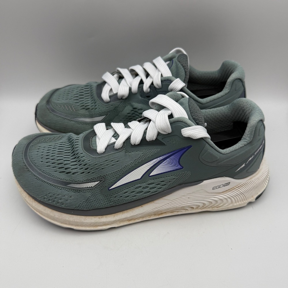 Altra Paradigm 6 Running Shoes Womens 10.5 Green AL0A5484254 EGO MAX Support